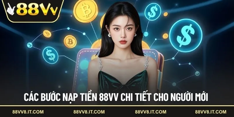 Các bước nạp tiền 88VV chi tiết cho người mới